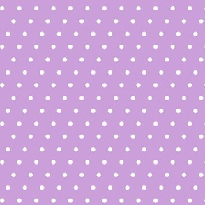 juice box polka dots - purple