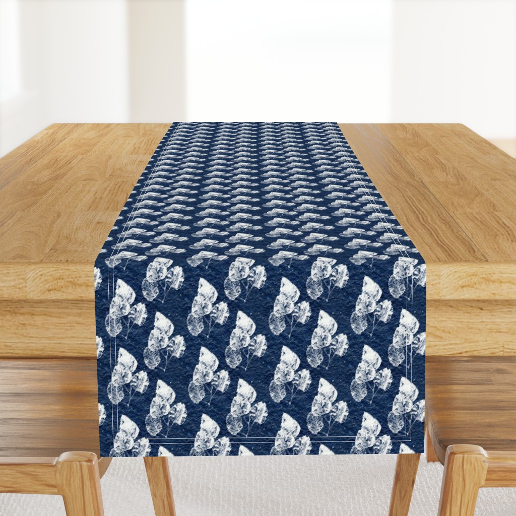 Ghost Leaves on Navy Blue (small)