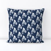 Ghost Leaves on Navy Blue (small)