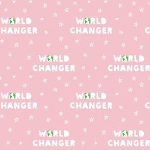 WORLD CHANGER - pink