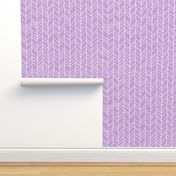 Lilac Crazy Chevron Herringbone Hand Drawn Geometric Pattern GingerLous