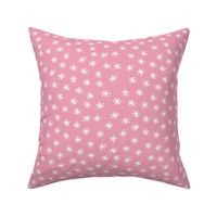 Rose Pink Twinkle Hand Drawn Geometric Pattern Baby Girls GingerLous