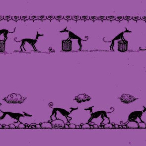 AnniCoyne_Hound_parade_2_Row_ForSnood Purple_300dpi-ch-ed-ed-ed-ch