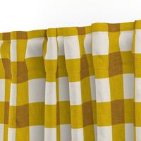 gingham mustard