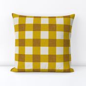 gingham mustard