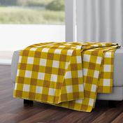 gingham mustard