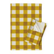 gingham mustard