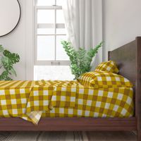 gingham mustard