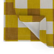 gingham mustard