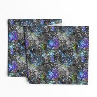 Technicolor Watercolor Galaxy Backdrop