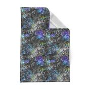 Technicolor Watercolor Galaxy Backdrop