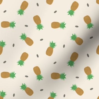 Tiny Pineapples - tan
