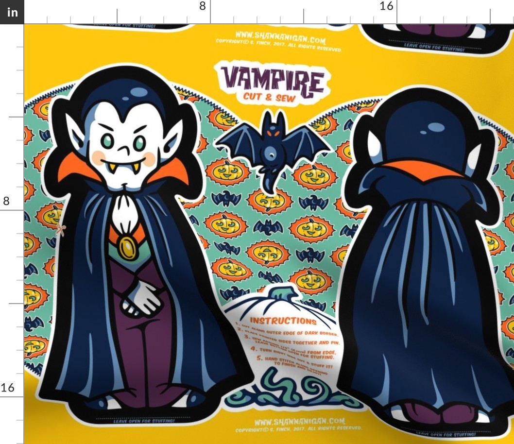 Halloween Hoopla - Vampire - Cut & Sew