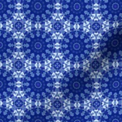 Blueberry Blue Kaleidoscope