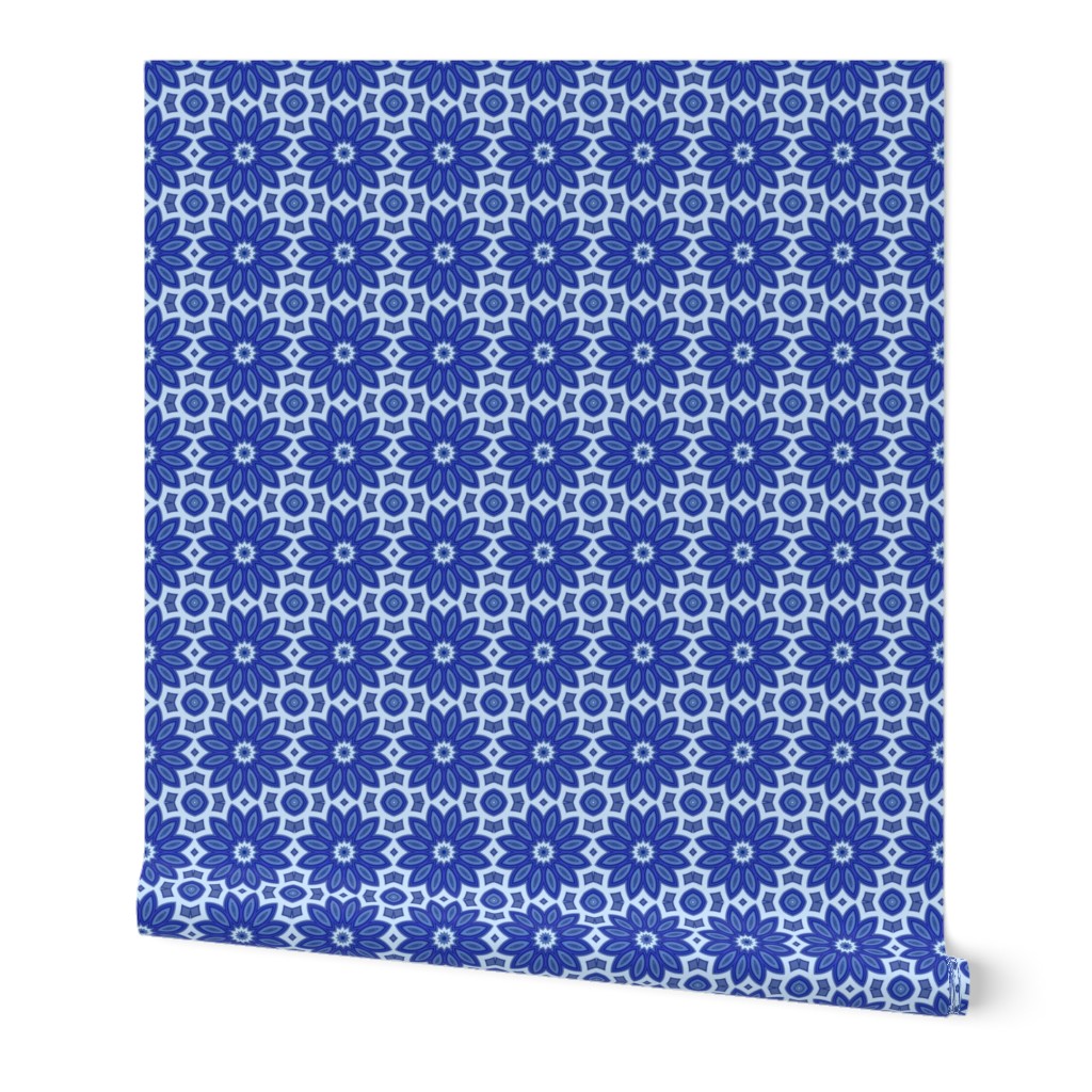 Blueberry Digital Floral