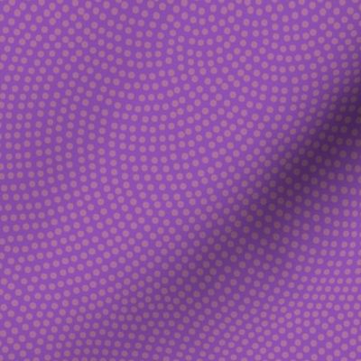 Fibonacci-flower polkadots - jazz purple