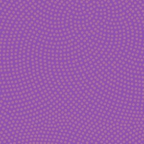 Fibonacci-flower polkadots - jazz purple