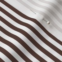 Bengal Stripe Dark Chocolate White