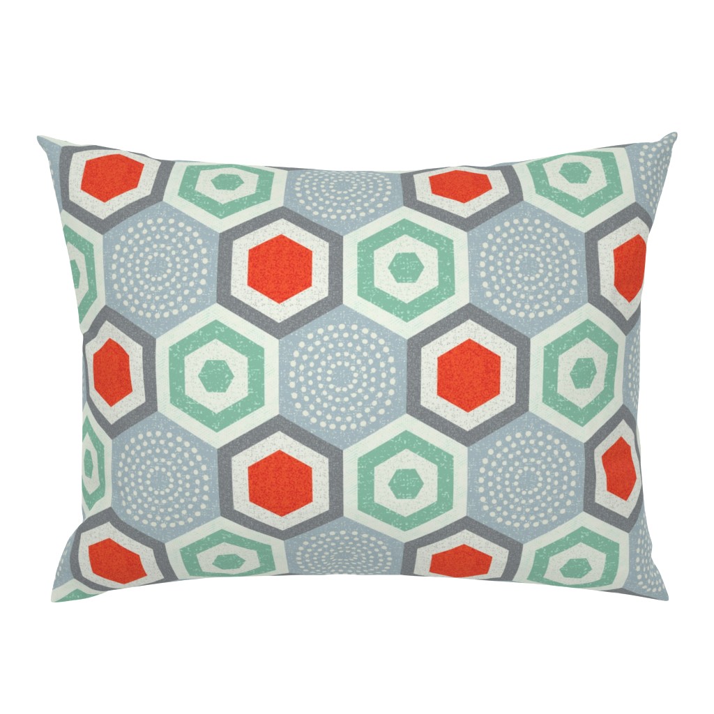 hexagon 7-mid century modern