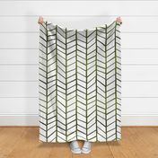 Feather Panel Forest Green