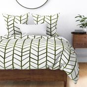 Feather Panel Forest Green