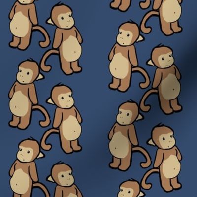Plain-Belly Monkeys