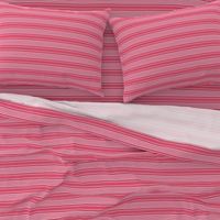 Red, Pink, and White Horizontal Stripes