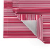 Red, Pink, and White Horizontal Stripes