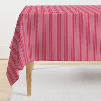 Red, Pink, and White Horizontal Stripes