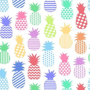 Pastel Pineapples // Small-size