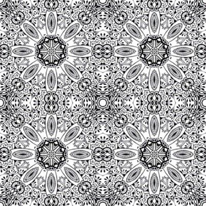 Monochrome Kaleidoscope - 1