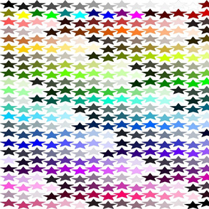 Inkscape Default Color Chart- Fat Quarter