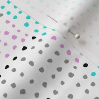 Scandinavian Minimalist Watercolor Dots Memphis by Minikuosi