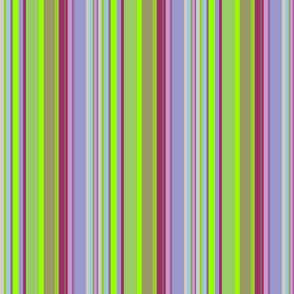 Not the Usual Colors: Vertical Stripe 