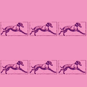 Fast-Hound_runs_PurpleOnPink