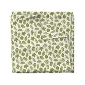 Leaves botanical nature walk autumn fall spring summer pattern green