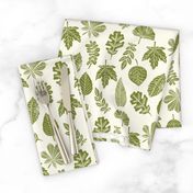 Leaves botanical nature walk autumn fall spring summer pattern green