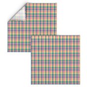 Madras Plaid Candy Colored Straight Set