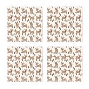 Reindeer christmas deer pattern light 