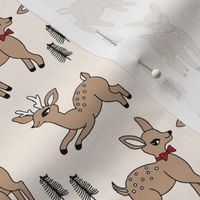 Reindeer christmas deer pattern light 