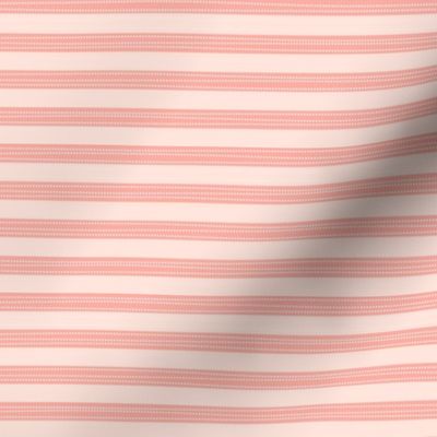 Stripes - Light + Dark Peach - Georgia Collection