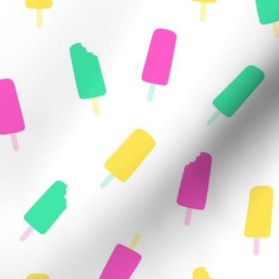 mixed colour ice pops- small