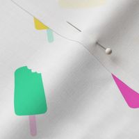 mixed colour ice pops- small