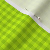 limeade green gingham, 1/4" squares 