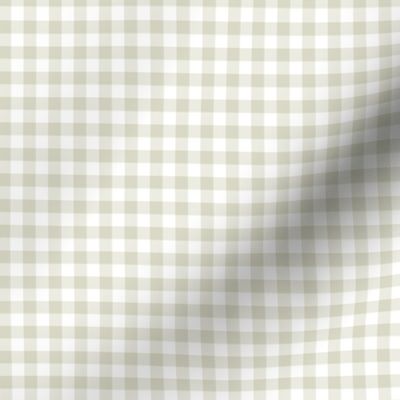 bisque and white gingham, 1/4" squares 