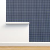 navy and grey gingham, 1/4" squares 