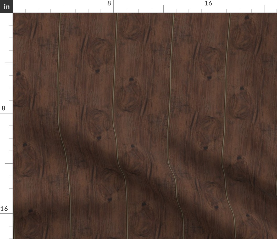 Hickory Wood Paneling