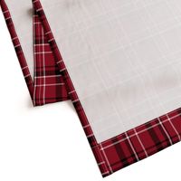 Red Black and White Plaid