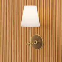 17-08Y Red Gold Yellow Pinstripe || Linen Texture Pin stripe 