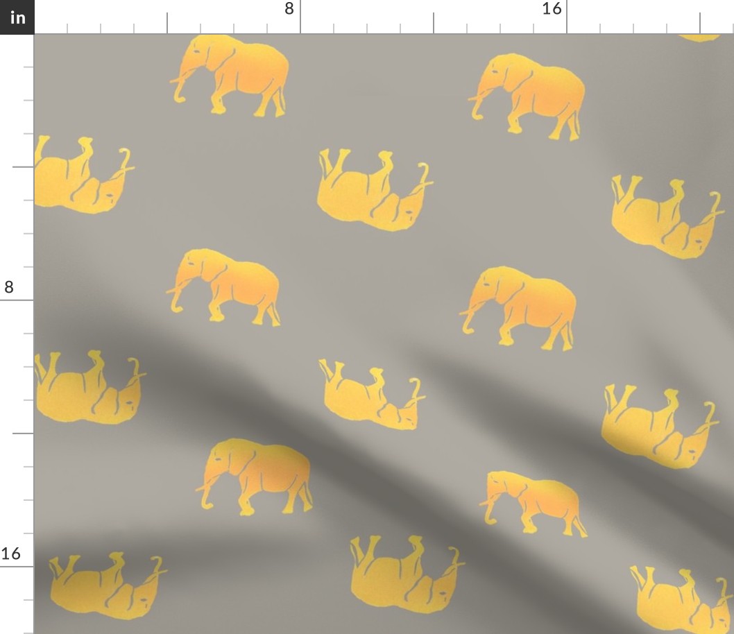 yellow elephants
